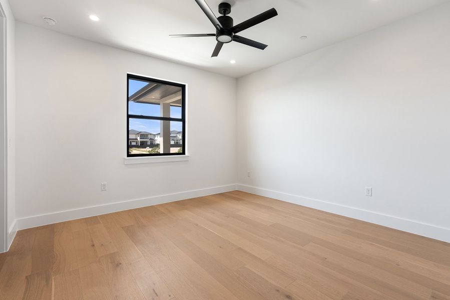 Spacious, unfurnished interior of a new home in Milky Way at River Place, Austin (Image 33).