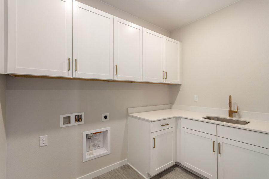 Furnished interior view inside a new home in Westerly, Erie (Image 18). Furnished interior view inside a new home in Westerly, Erie (Image 18).