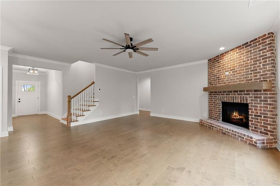 Spacious, unfurnished interior of a new home in , Dawsonville (Image 14). Spacious, unfurnished interior of a new home in , Dawsonville (Image 14).