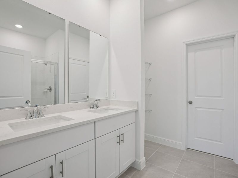 Furnished interior view inside a new home in Cyrene at Minneola - Villas, Minneola (Image 6). Furnished interior view inside a new home in Cyrene at Minneola - Villas, Minneola (Image 6).