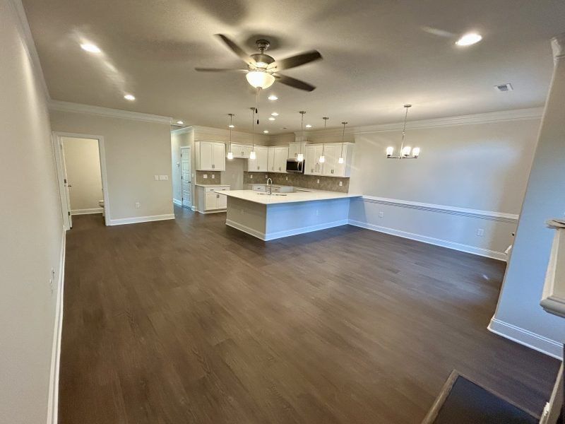 Spacious, unfurnished interior of a new home in Trellises, High Point (Image 17).