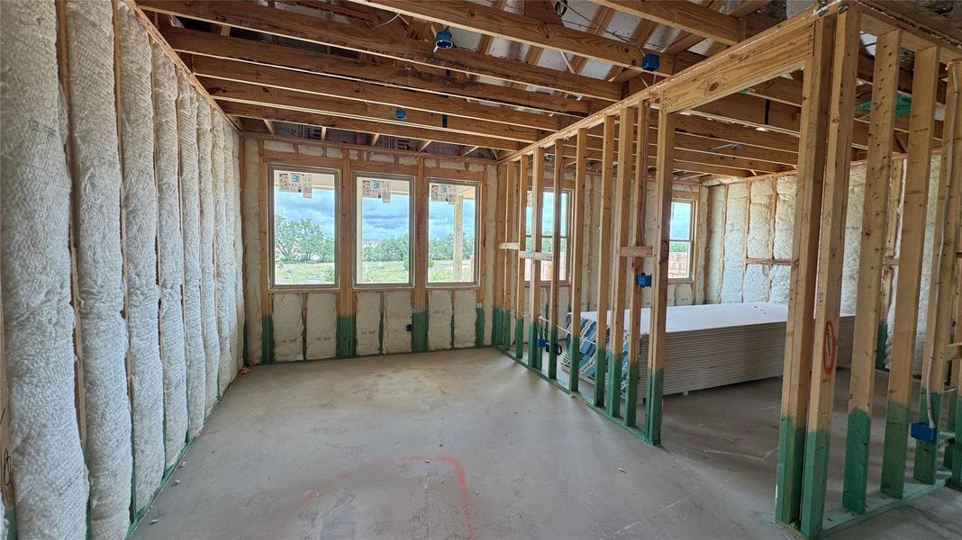 In-progress construction of a new home in Cannon Ranch, Dripping Springs, TX (Image 8).