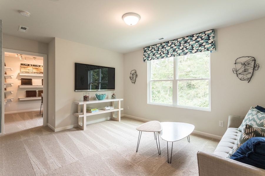 Representative furnished interior of a home built from the McDowell - Genesis Value Collection by Mungo Homes in Stapleton, Clemmons (Image 8).