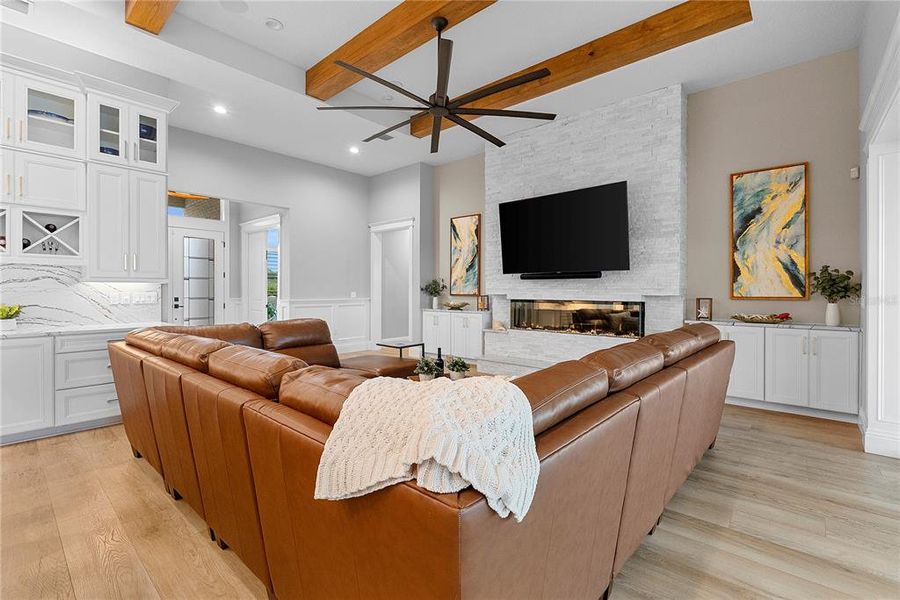 Furnished interior view inside a new home in , Oviedo (Image 18). Furnished interior view inside a new home in , Oviedo (Image 18).