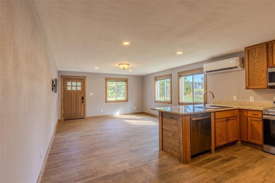 Furnished interior view inside a new home in , Scroggins (Image 11).