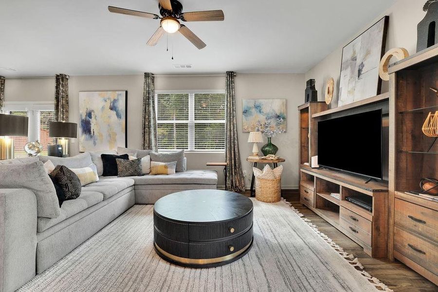 Furnished interior view inside a new home in , Dawsonville (Image 25).