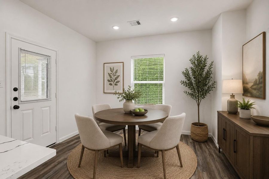 Furnished interior view inside a new home in , Kenefick (Image 3). Furnished interior view inside a new home in , Kenefick (Image 3).