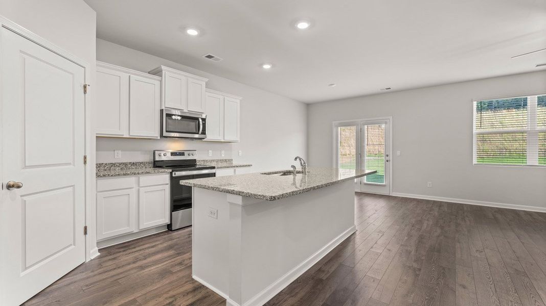Furnished interior view inside a new home in Captain's Corner, Grovetown (Image 5).