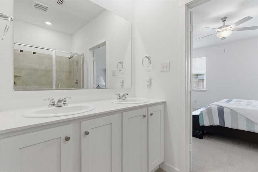 Furnished interior view inside a new home in Reatta Ridge, Justin (Image 14).