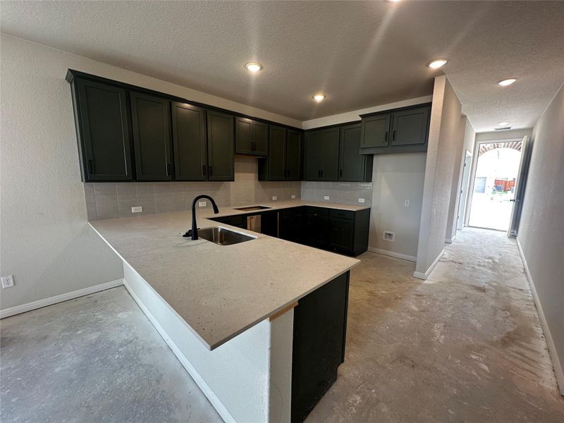 In-progress construction of a new home in Berry Creek Highlands, Georgetown, TX (Image 26).