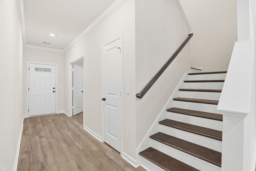Representative unfurnished interior of a home built from the Willow Select M by McGuinn Homes in Broadway Lake, Anderson (Image 20). Representative unfurnished interior of a home built from the Willow Select M by McGuinn Homes in Broadway Lake, Anderson (Image 20).