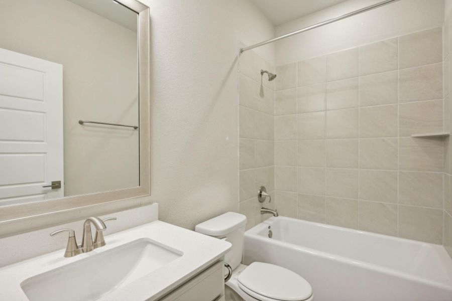 Photo is not of the actual home but is an inspirational photo of builder's model home and may depict options, furnishings, and/or decorator features that are not included.