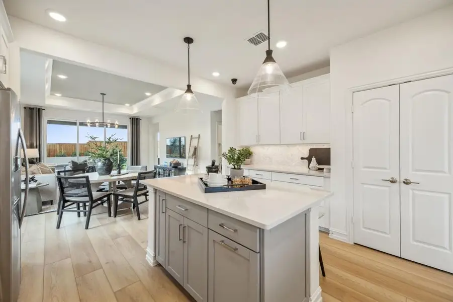*Model Representation - Abundant cabinet space in kitchen