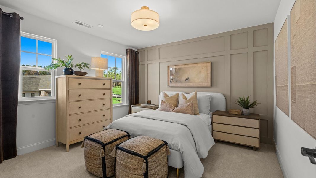 Representative furnished interior of a home built from the Wynwood by DRB Homes in Whispering Pines, Franklinton (Image 40). Representative furnished interior of a home built from the Wynwood by DRB Homes in Whispering Pines, Franklinton (Image 40).