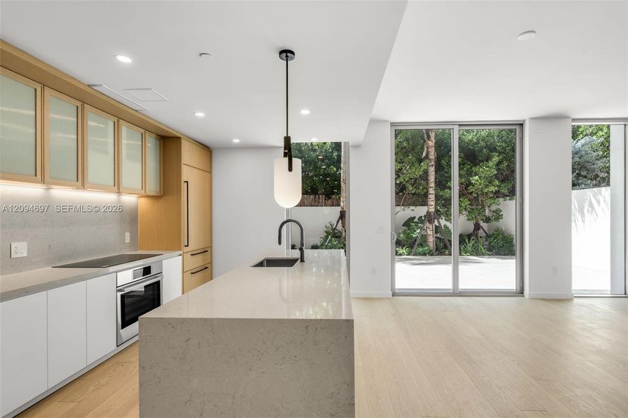 Furnished interior view inside a new home in , Miami (Image 4).