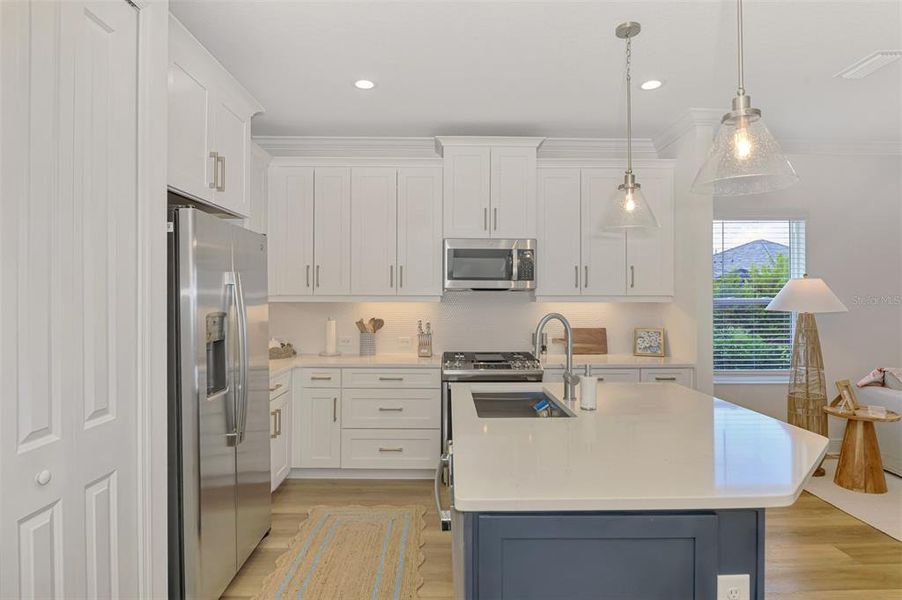 Furnished interior view inside a new home in , Sarasota (Image 13).