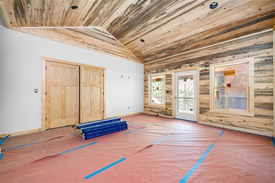 In-progress construction of a new home in , Ellijay, GA (Image 21).