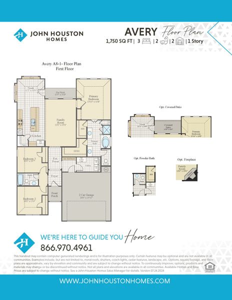 Avery A8-1 Floor Plan