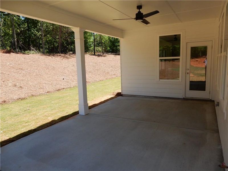 Exterior details and patio area of a home in , Demorest (Image 15).
