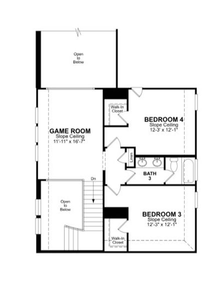2D floor plan layout for the Somerset by Beazer Homes in Arabella on the Prairie: Signature Collection, Richmond, TX (Image 7). 2D floor plan layout for the Somerset by Beazer Homes in Arabella on the Prairie: Signature Collection, Richmond, TX (Image 7).