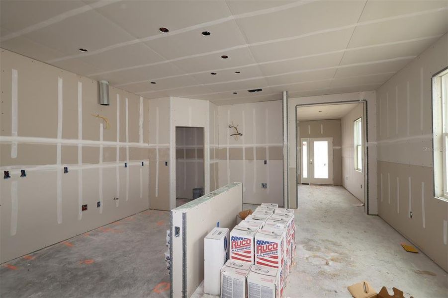 In-progress construction of a new home in Emerson Pointe, Apopka, FL (Image 22).