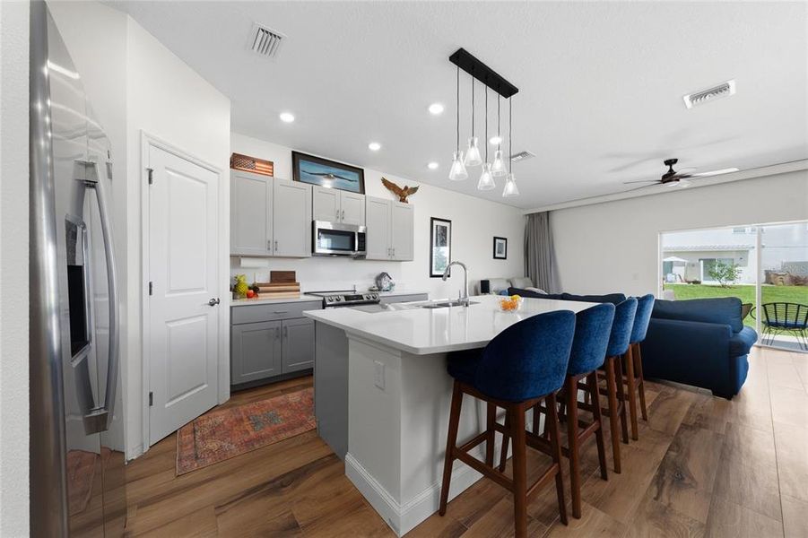 Furnished interior view inside a new home in , Kissimmee (Image 12).