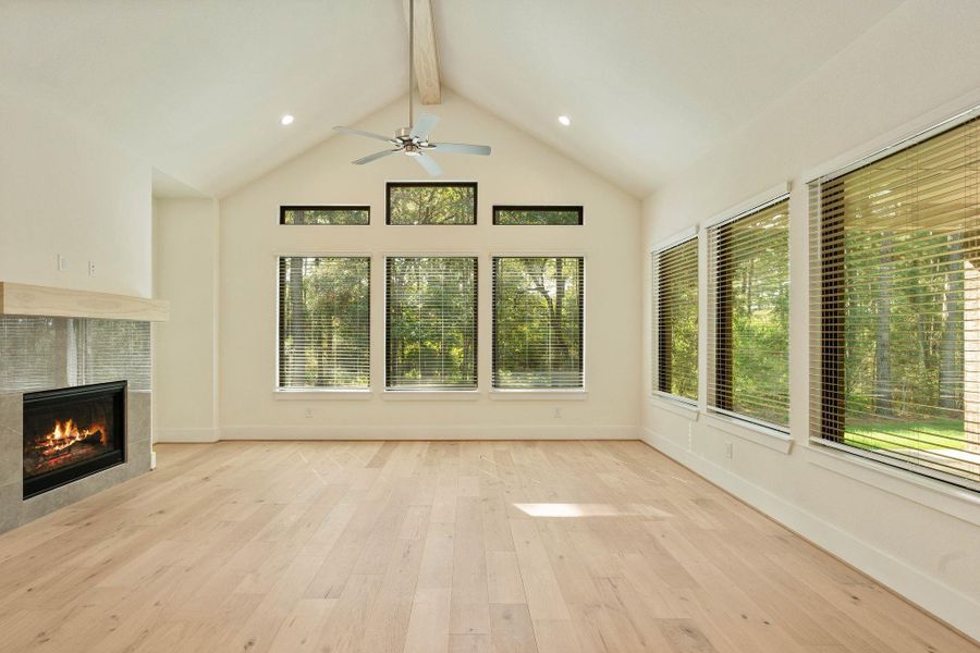 Spacious, unfurnished interior of a new home in The Cedars, Plantersville (Image 21).