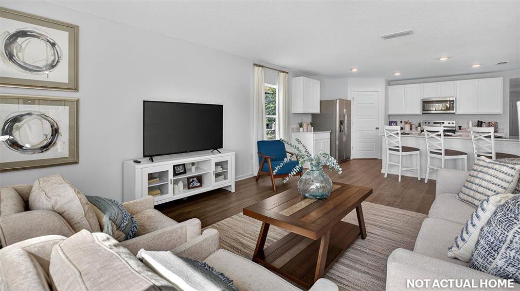 Furnished interior view inside a new home in Palm Coast Homesites, Palm Coast (Image 28). Furnished interior view inside a new home in Palm Coast Homesites, Palm Coast (Image 28).