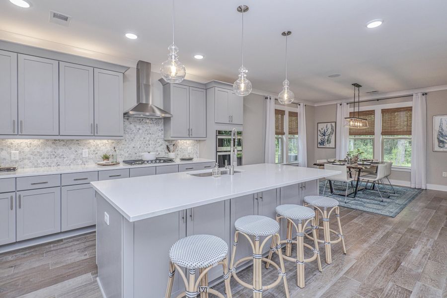 Furnished interior view inside a new home in Timothy Lakes, Ridgeville (Image 9).