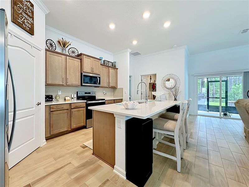 Furnished interior view inside a new home in Sawmill Branch Express, Palm Coast (Image 33).
