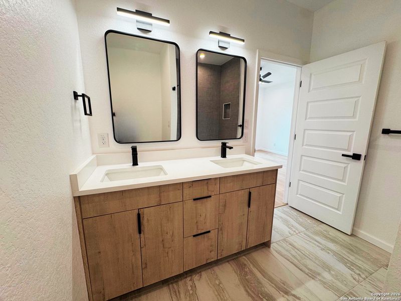 Furnished interior view inside a new home in , San Antonio (Image 3).