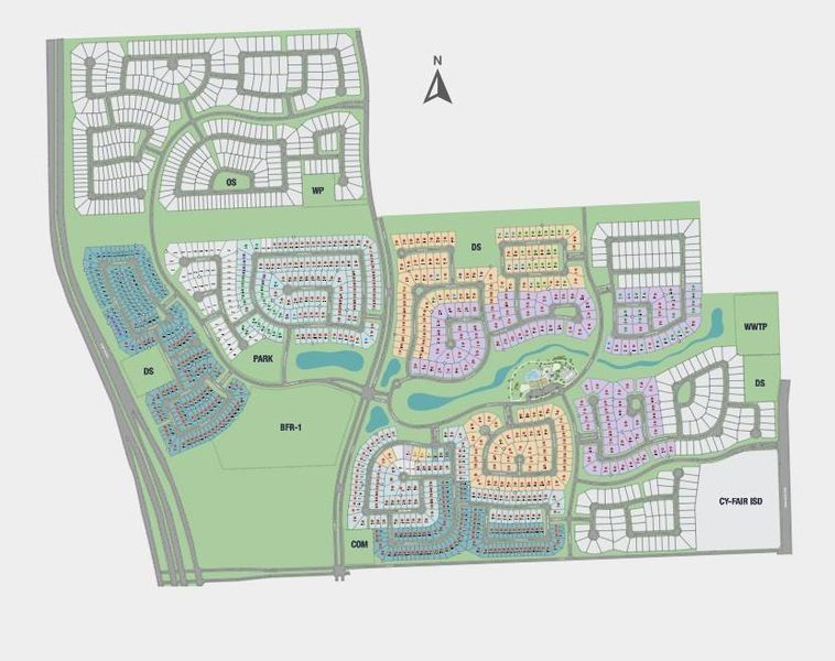 Avalon at Cypress Site Map