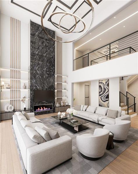 Furnished interior view inside a new home in , Fairburn (Image 20).