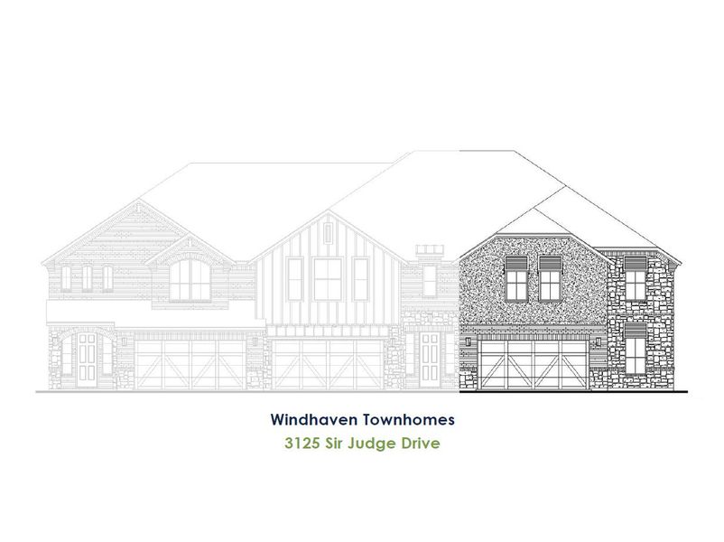 TH Building 25 Unit 3 W Elevation