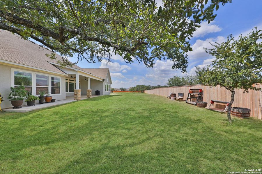 Front exterior of a new home in Megans Landing – Half-Acre Homesites, Castroville, TX, highlighting curb appeal (Image 21). Front exterior of a new home in Megans Landing – Half-Acre Homesites, Castroville, TX, highlighting curb appeal (Image 21).
