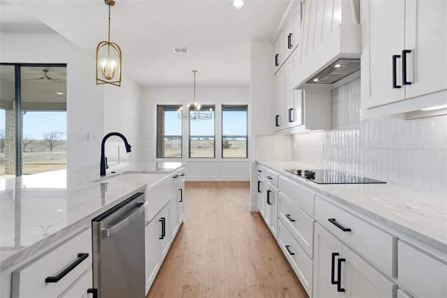 Furnished interior view inside a new home in , Godley (Image 5).
