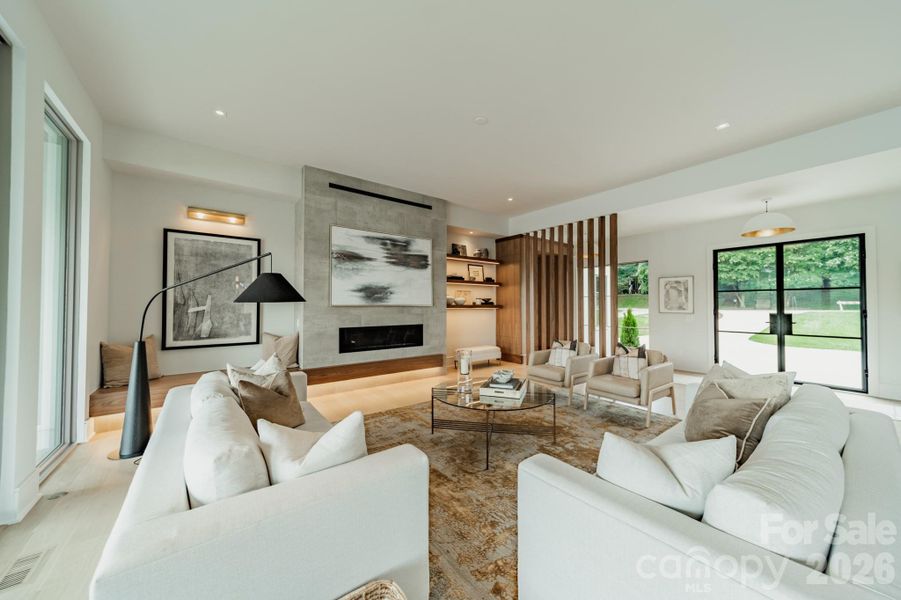 Furnished interior view inside a new home in , Cornelius (Image 16).