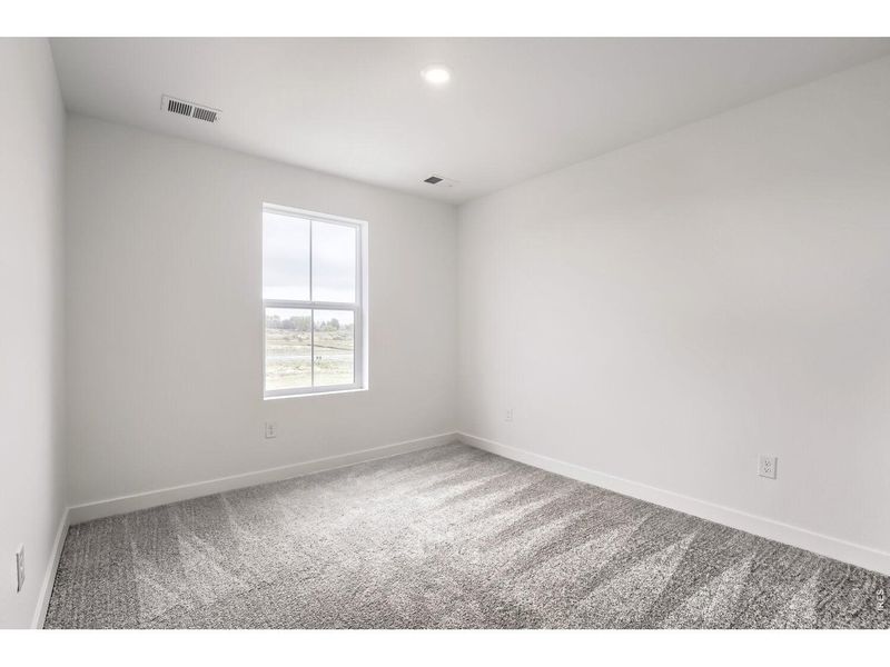 Spacious, unfurnished interior of a new home in Prairie Song, Windsor (Image 9). Spacious, unfurnished interior of a new home in Prairie Song, Windsor (Image 9).