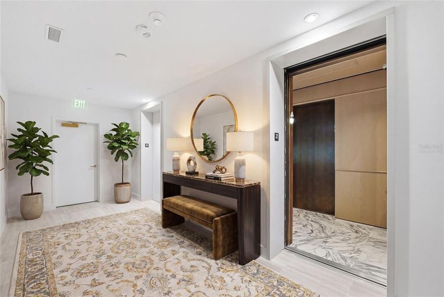 Furnished interior view inside a new home in , Tampa (Image 14).