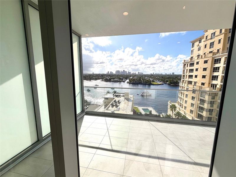 View from owner's suite