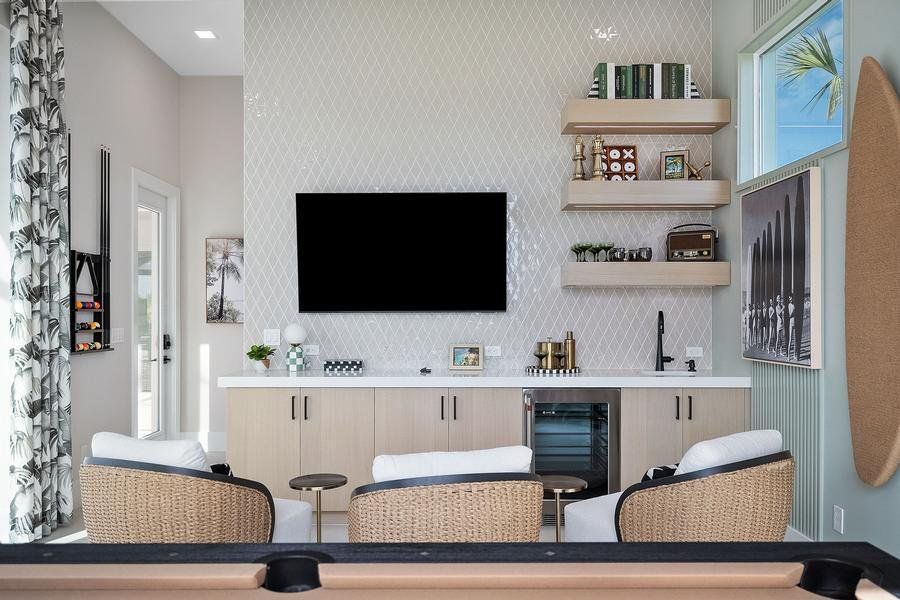 Representative furnished interior of a home built from the Riviera by GHO Homes in The Reserve at Grand Harbor, Vero Beach (Image 90).