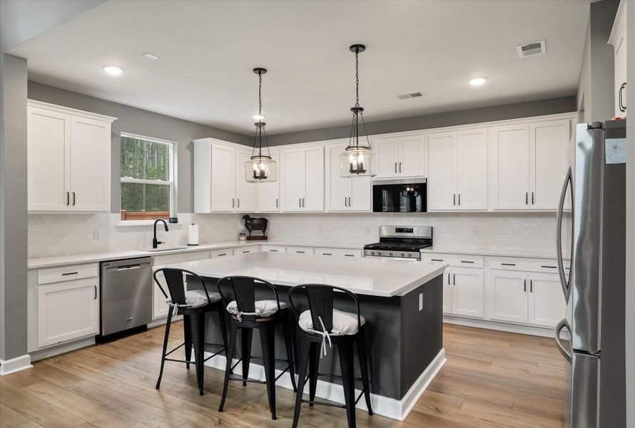 Furnished interior view inside a new home in Watson Hill, Summerville (Image 12).