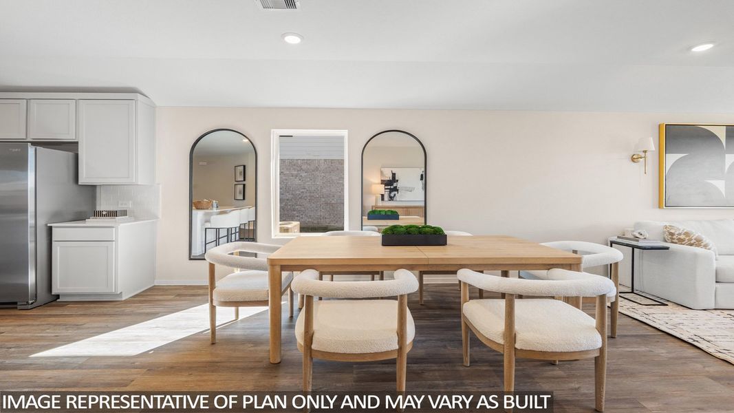 Furnished interior view inside a new home in Sunterra Lakes, Brookshire (Image 21).