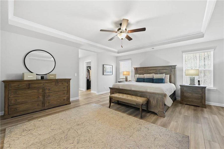 Furnished interior view inside a new home in , Atlanta (Image 38).