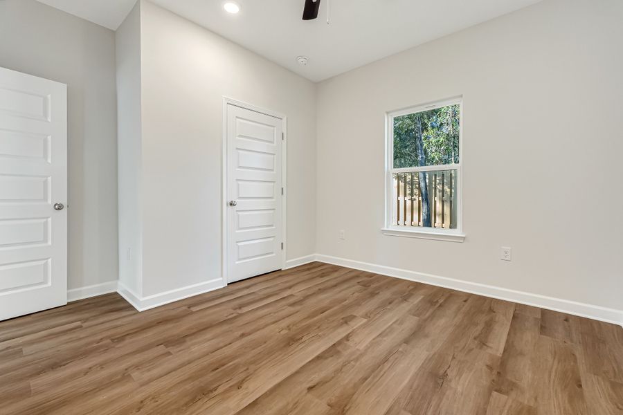 Spacious, unfurnished interior of a new home in Live Oak Cottages, Freeport (Image 38). Spacious, unfurnished interior of a new home in Live Oak Cottages, Freeport (Image 38).