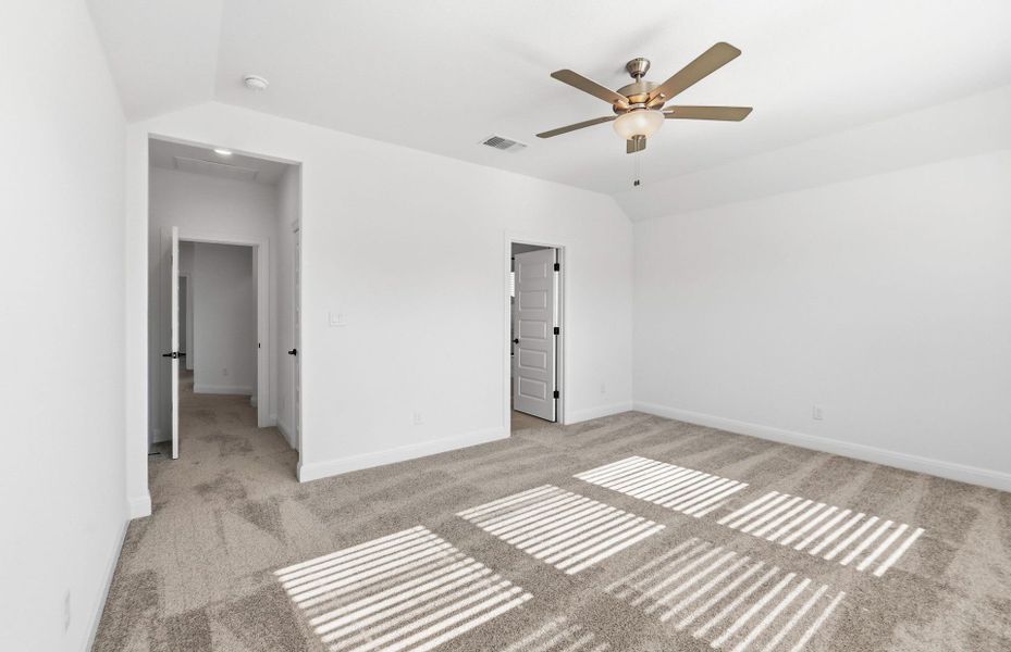 Spacious, unfurnished interior of a new home in Santa Rita Ranch, Liberty Hill (Image 22). Spacious, unfurnished interior of a new home in Santa Rita Ranch, Liberty Hill (Image 22).