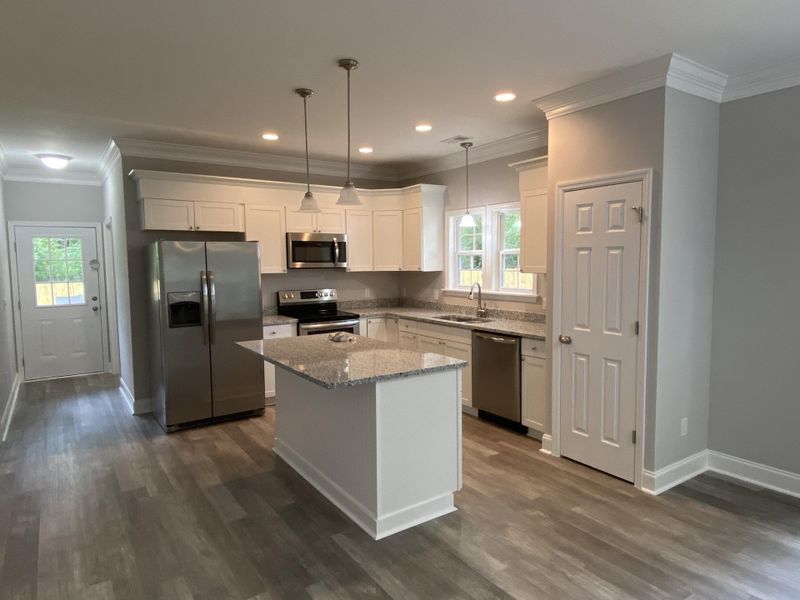 Furnished interior view inside a new home in , Eutawville (Image 4). Furnished interior view inside a new home in , Eutawville (Image 4).