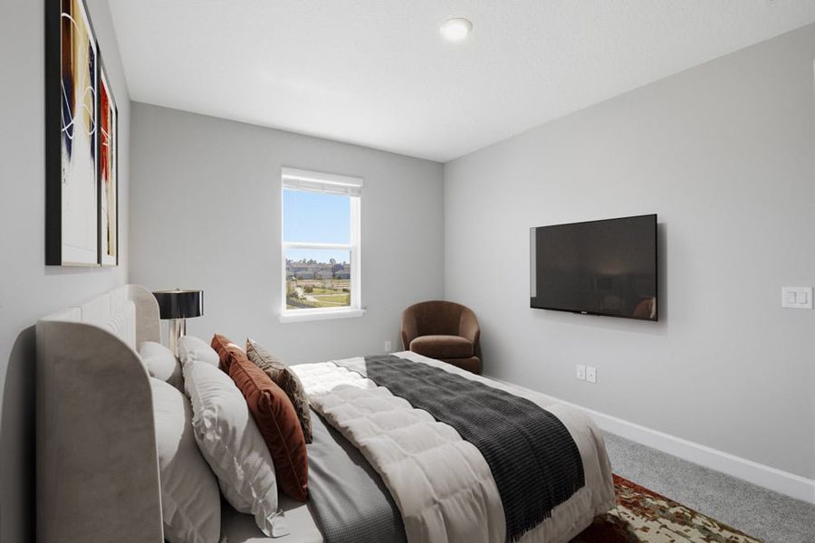 Furnished interior view inside a new home in Harvest at Ovation, Winter Garden (Image 13). Furnished interior view inside a new home in Harvest at Ovation, Winter Garden (Image 13).