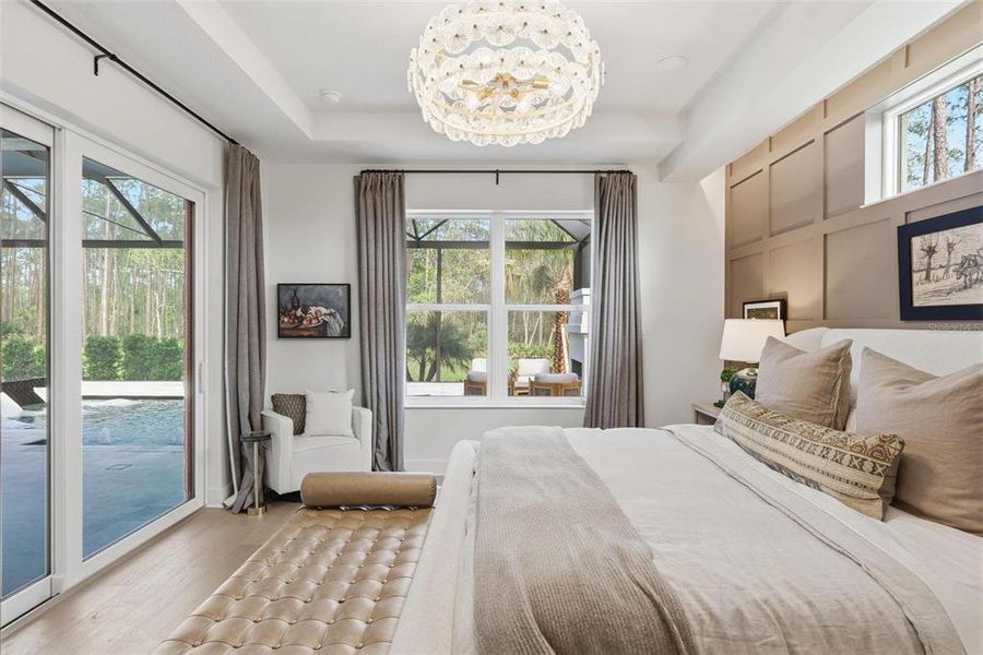 Furnished interior view inside a new home in , Ormond Beach (Image 32).