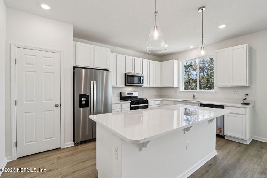Furnished interior view inside a new home in Copper Ridge, Jacksonville (Image 5).